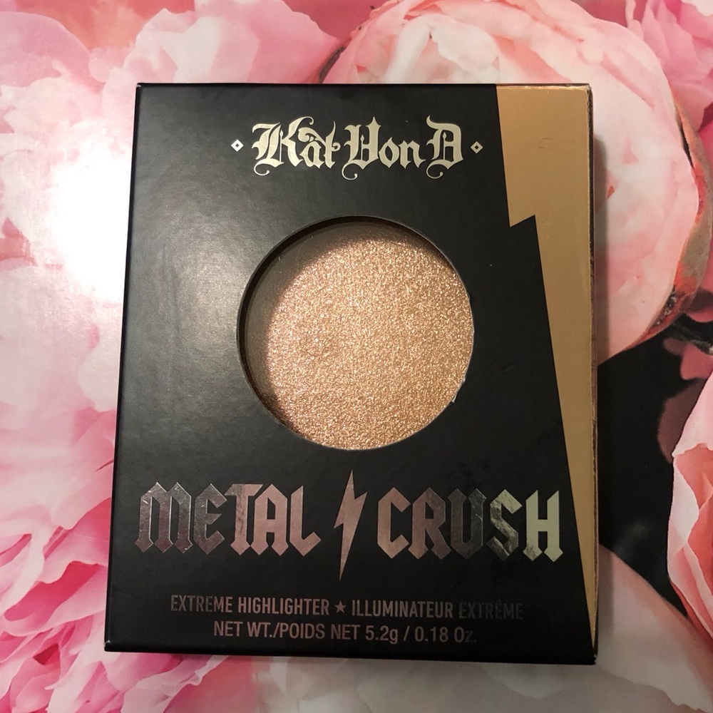 KatVonD gammaray Metal Crush highlighter New in box